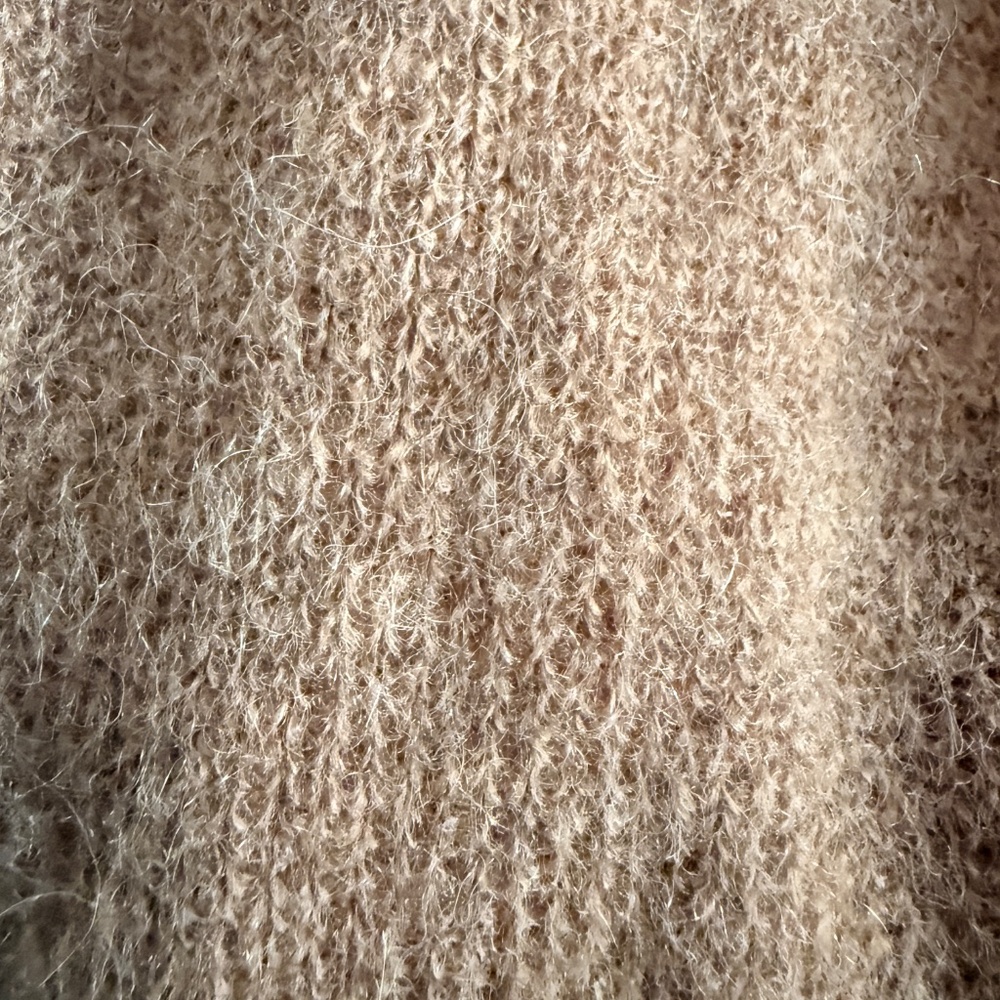 Sezane Brown Cozy Button-Front Sweater Cardigan - Picture 4 of 6